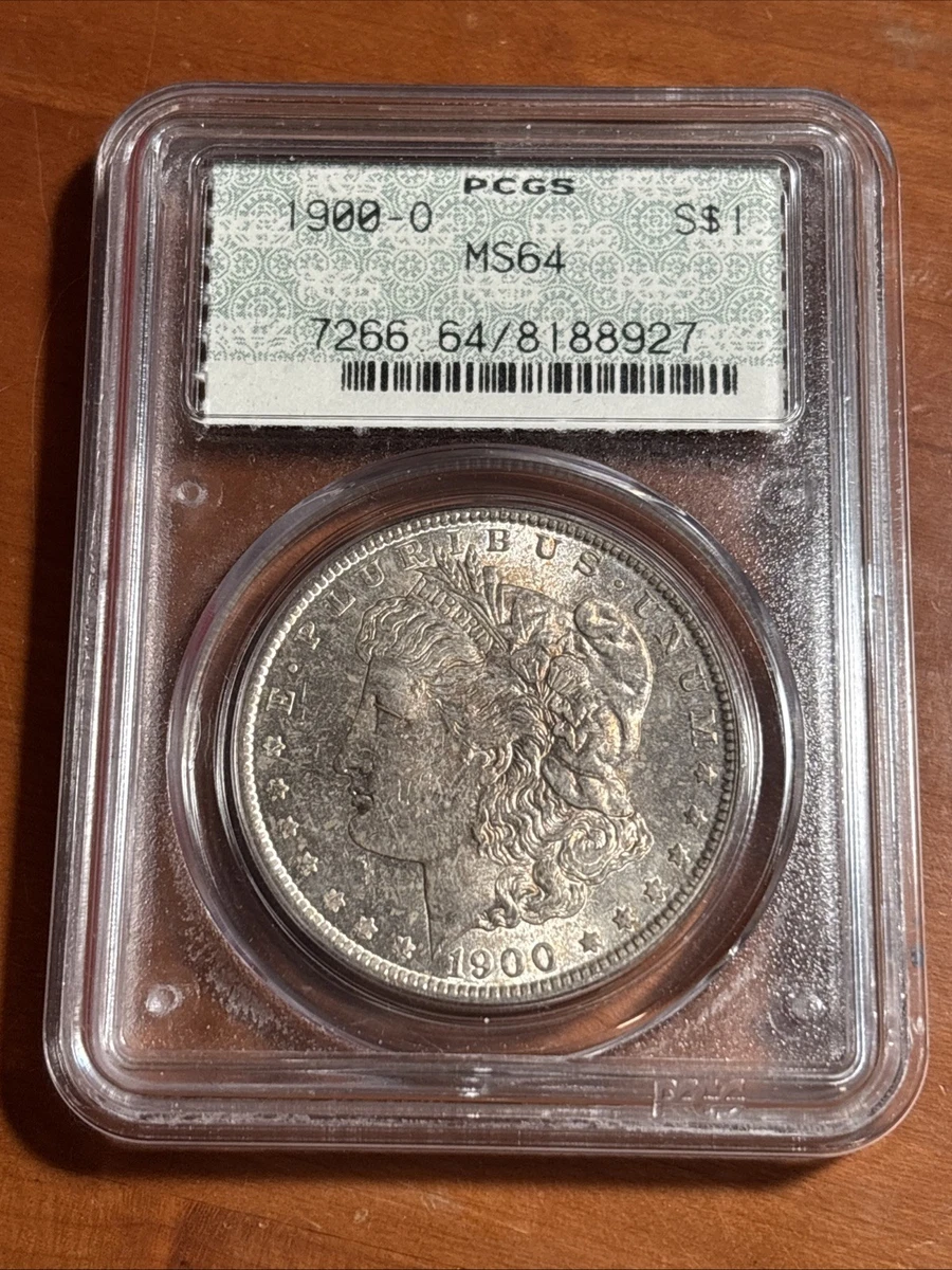 1900-O モルガンダラー銀貨 Genuine Cleaned-UNC 125 1900-O モルガン