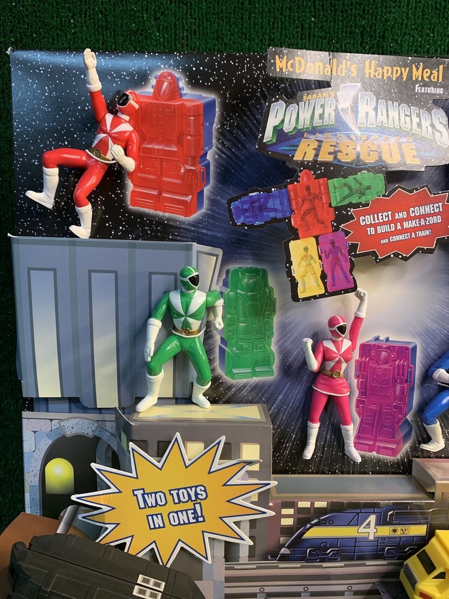 パワーレンジャーライトスピードレスキュー マクドナルド ハッピー
