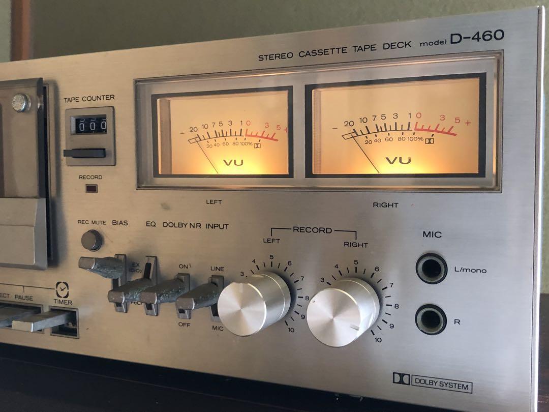 HITACHI] Lo-D Stereo Cassette Deck D-460 | eBay