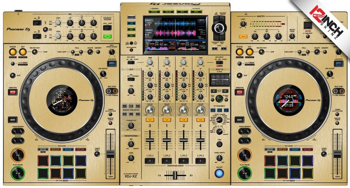 POKET DJミキサー ゴールド XDJ-XZ-N 4-channel professional all-in