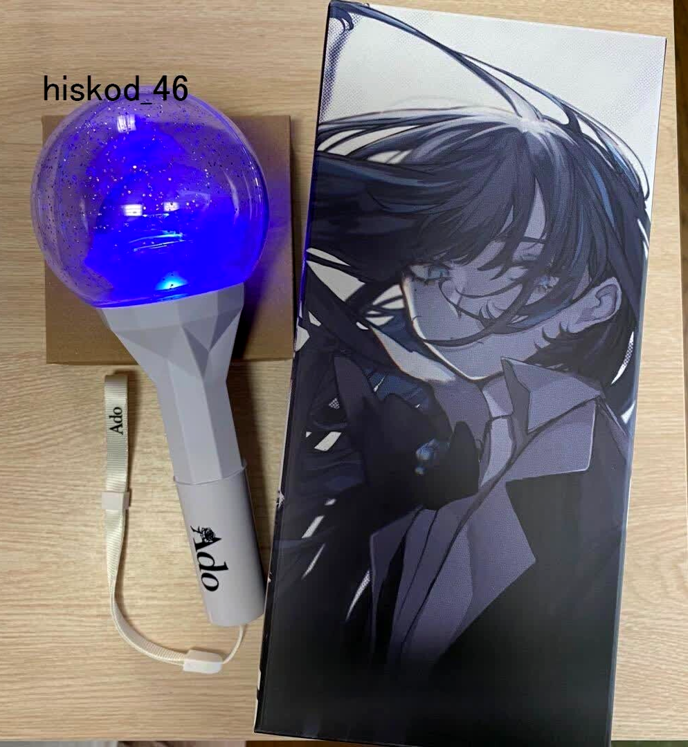 ミュージシャン Ado OFFICIAL LIGHT STICK Ado Rose Penlight White