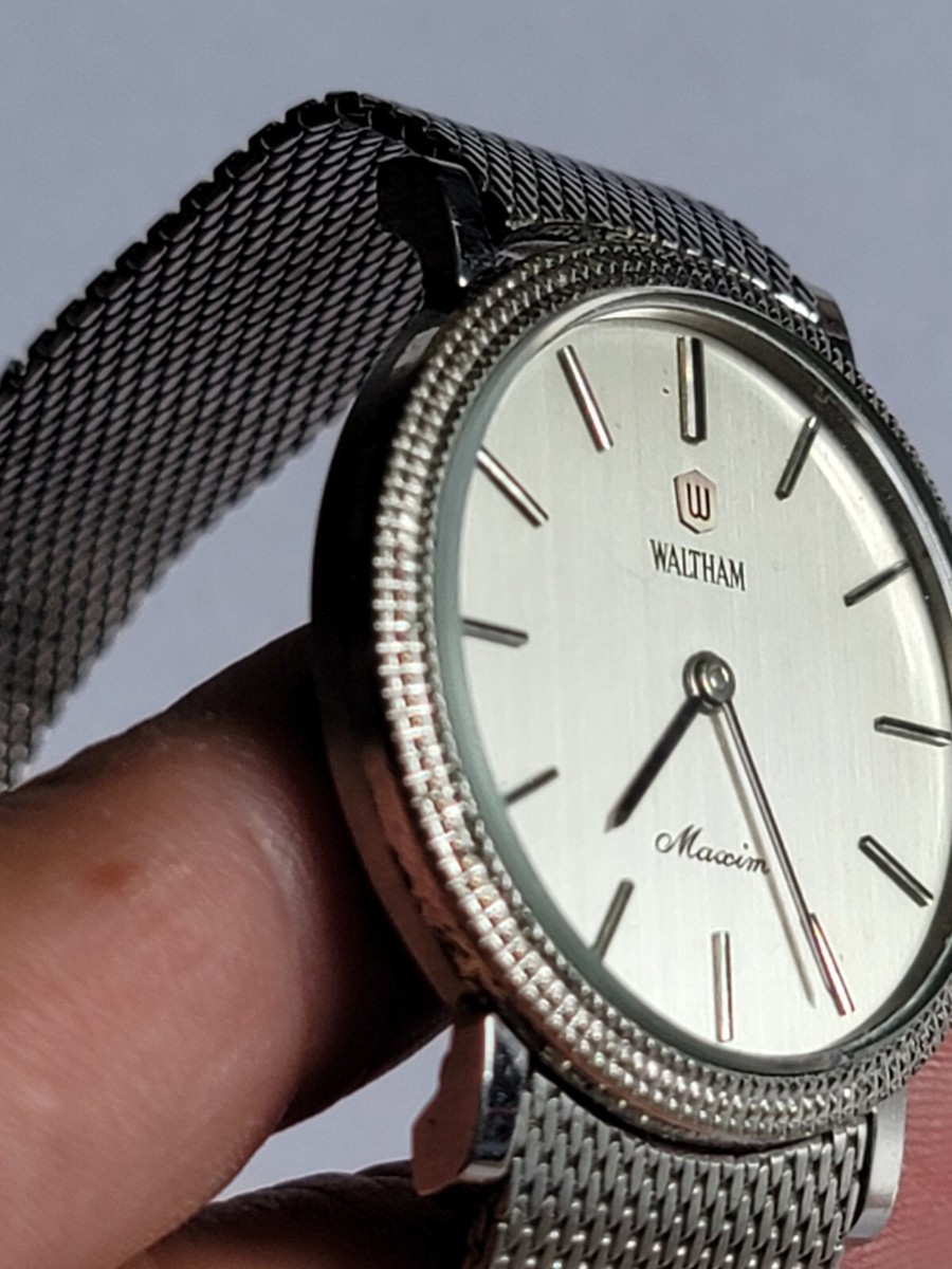 WALTHAM ウォルサム SILVER シルバー Maxim BRACELET マキシム