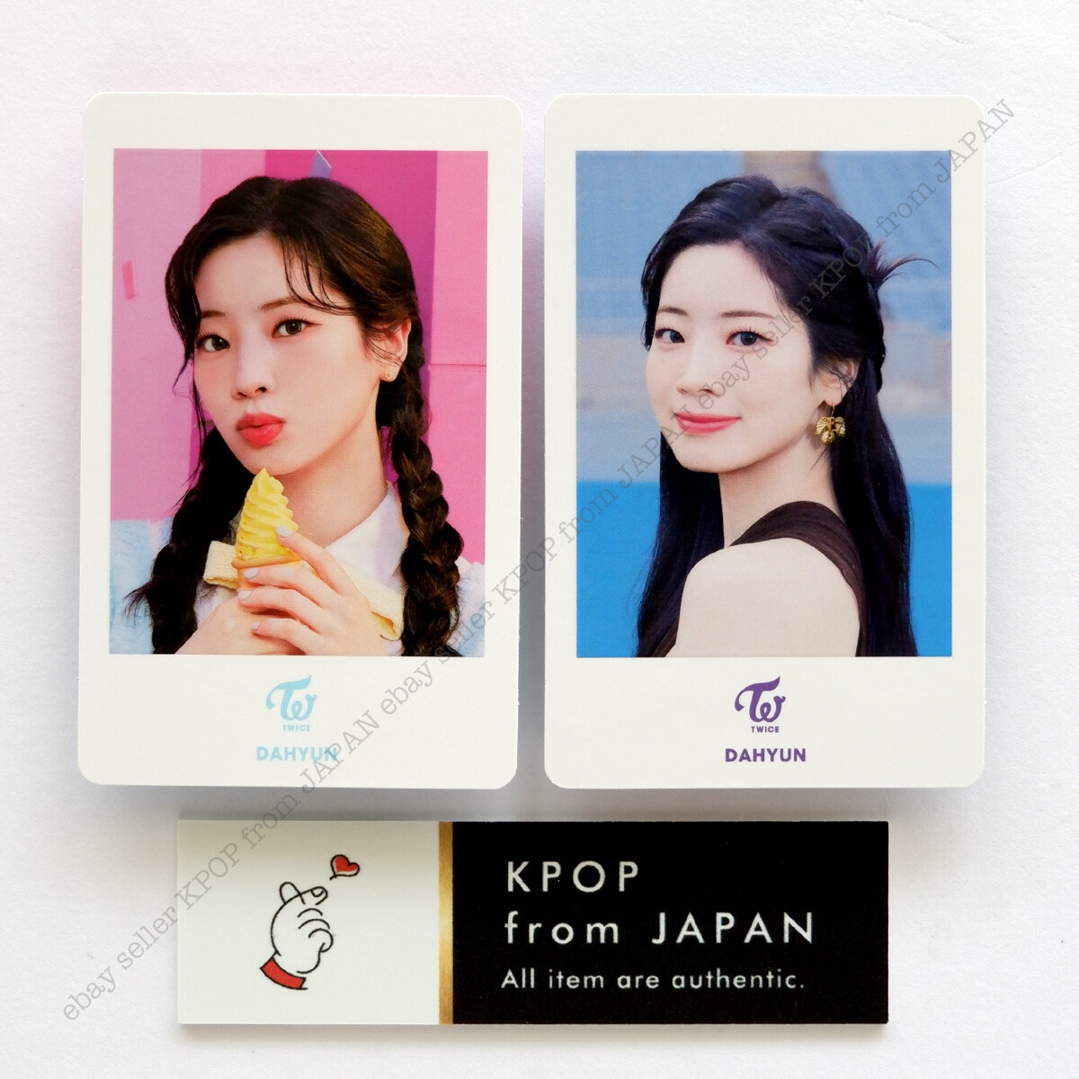 N.ちゃん TWICE ミナ『Hare Hare』直筆サイン入りチェキ TWICE ミナ