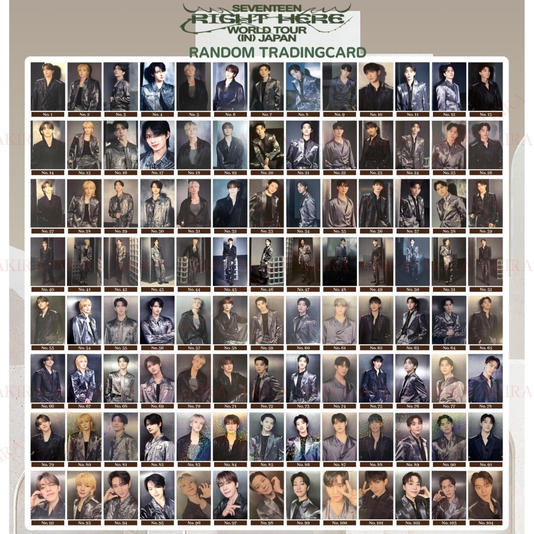 SEVENTEEN セブチ 2018 CARAT LAND ポスター セット SEVENTEEN セブチ