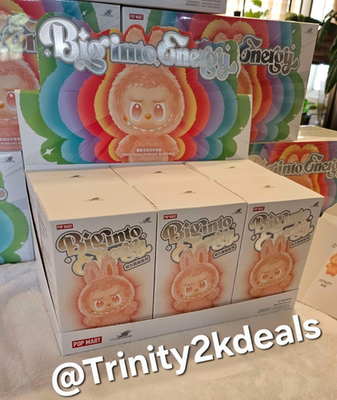 Verified Authentic POP MART Labubu Big Into Energy V3 Blind Box US