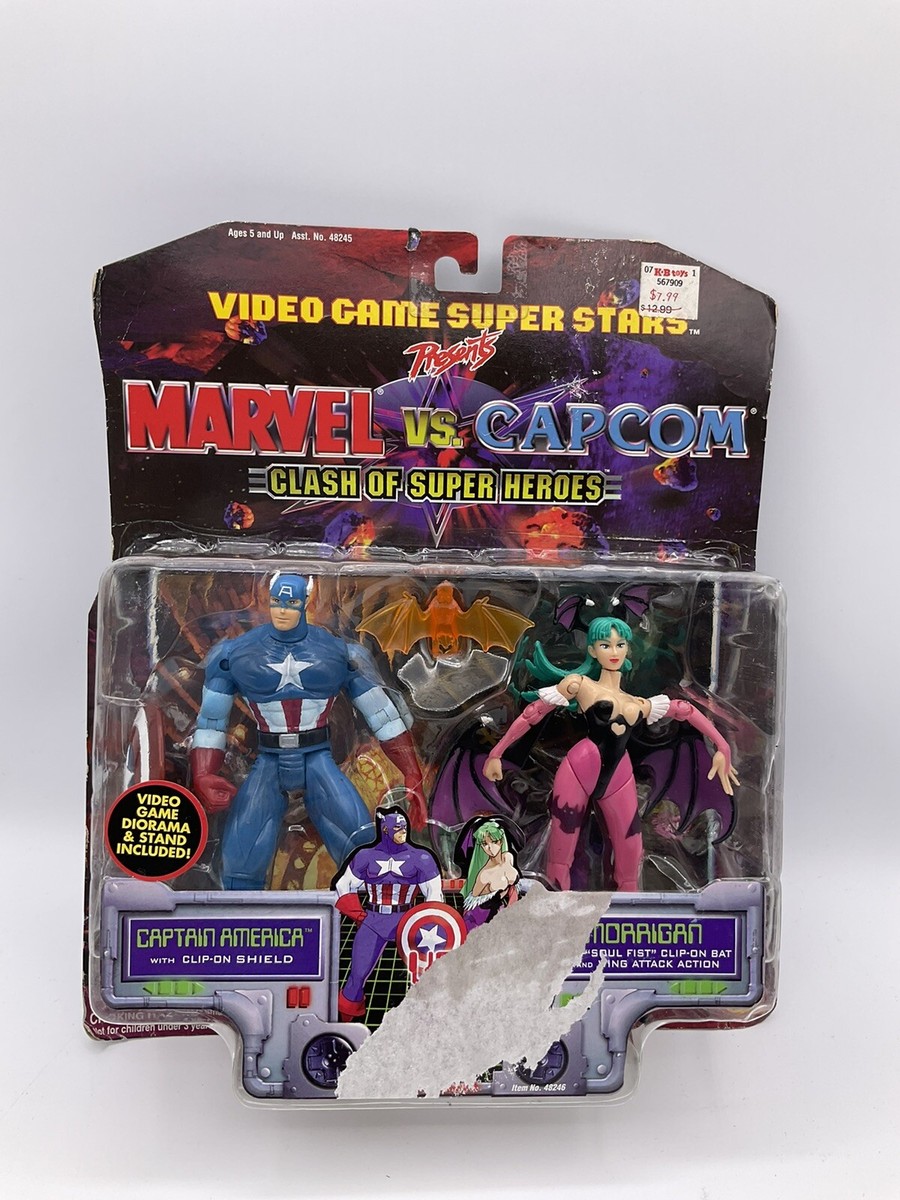 トイビズ】MARVEL vs CAPCOM キャップ モリガン フィギュア③