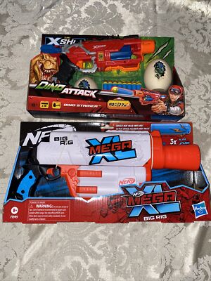 ナーフ Mega XL ビックリグ Big Rig ＆ ダーツホルダー セット Nerf