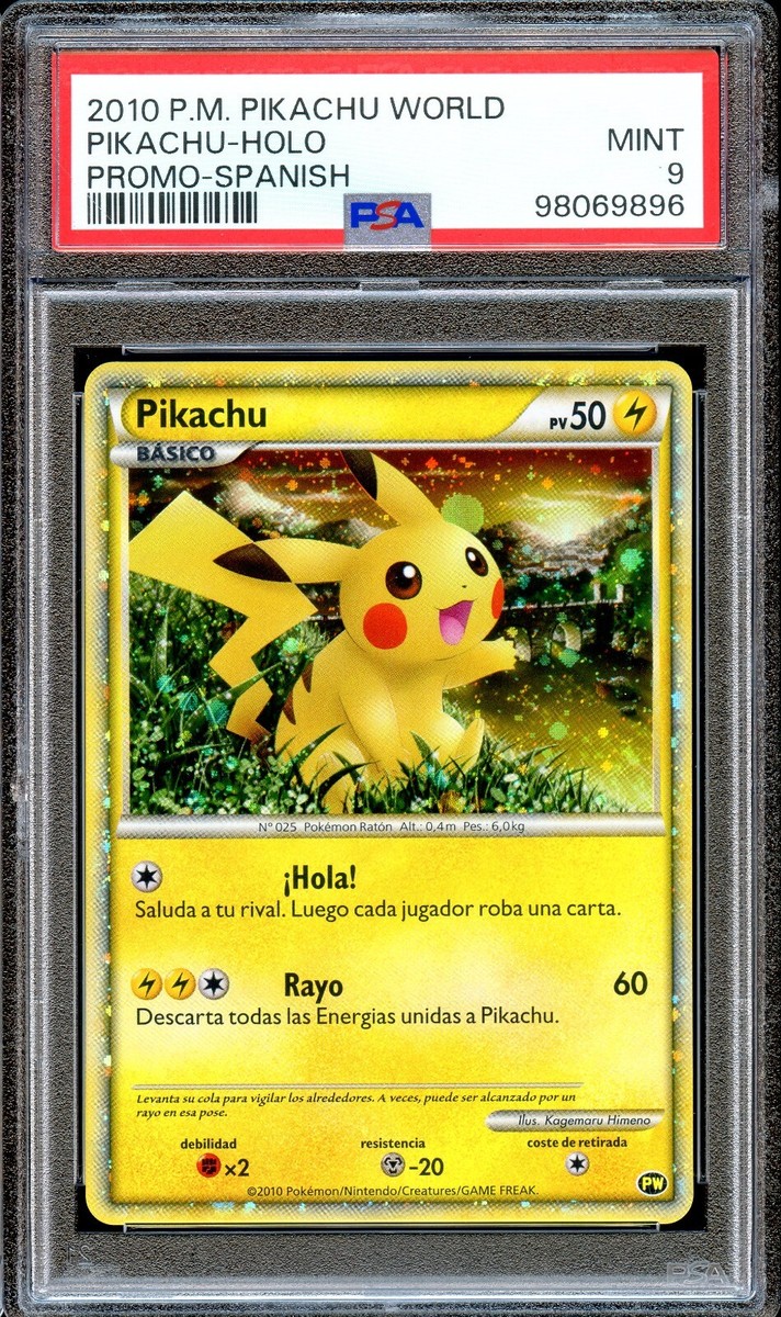 PSA 10 pikachu ピカチュウワールド ポーランド 2010 PSA10 pikachu