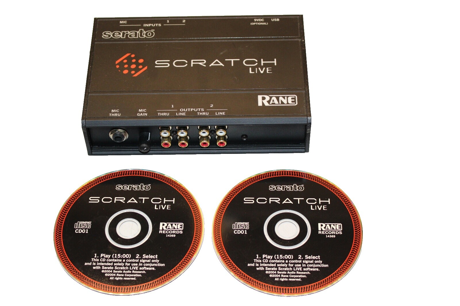 Rane SL2 Serato Scratch Live インターフェース Rane SL2 Serato