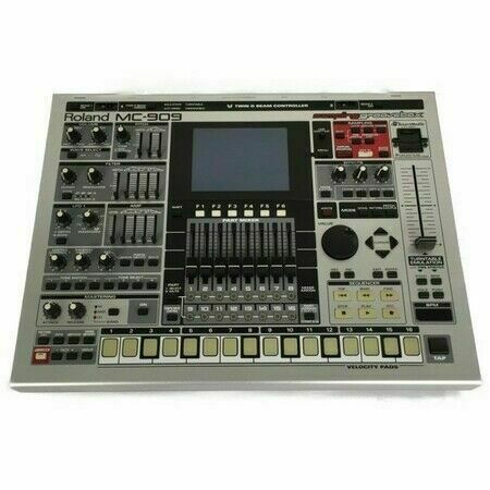 Roland MC-909 Groovebox サンプラー ケース付き Roland MC-909 Groove