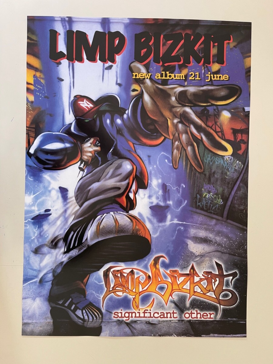 LIMP BIZKIT, SIGNIFICANT OTHER, RARE PROMO REPRODUCTION 1990's