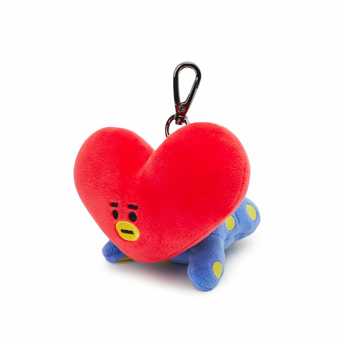 BTS BT21 Official Authentic Tata Soft Plush Lying Bag Charm + Free