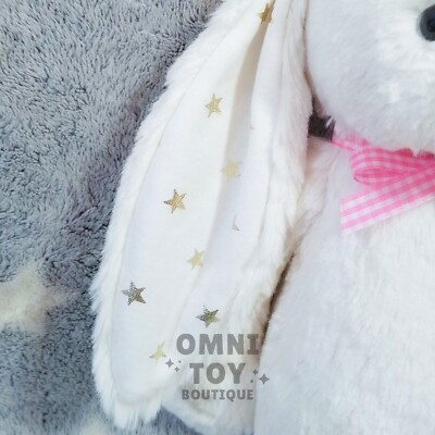 AUTHENTIC NEW Jellycat Bashful Twinkle Bunny MEDIUM White Cream