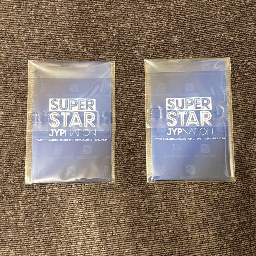 TWICE Dahyun SSJYP Superstar JYP Photocard 2set Official Pop Up