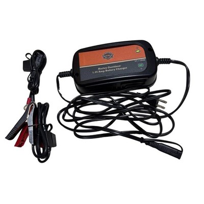 Genuine Harley-Davidson 1.25 Amp Battery Charger Maintainer 12V