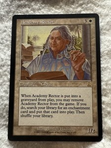 MTG【Foil】〈アカデミーの学長/Academy Rector〉[UDS] アカデミーの