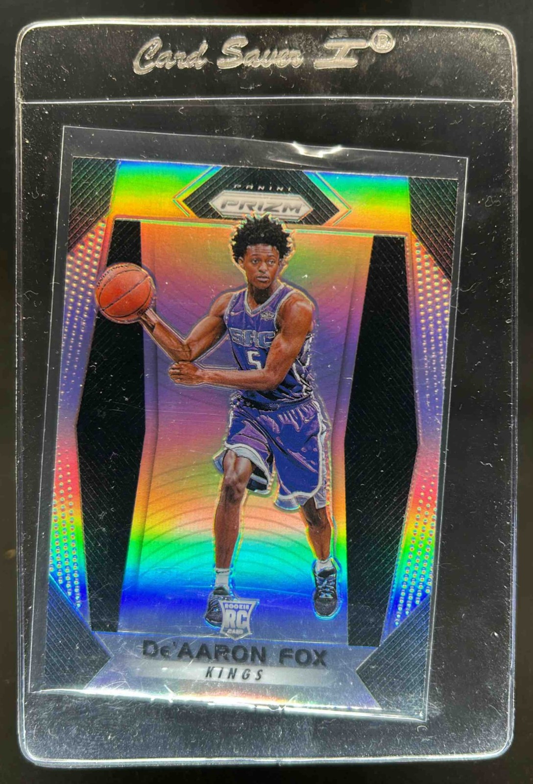 NBA Prizm De'Aaron Fox RC silver PSA10 De'Aaron Fox 17/18 Panini