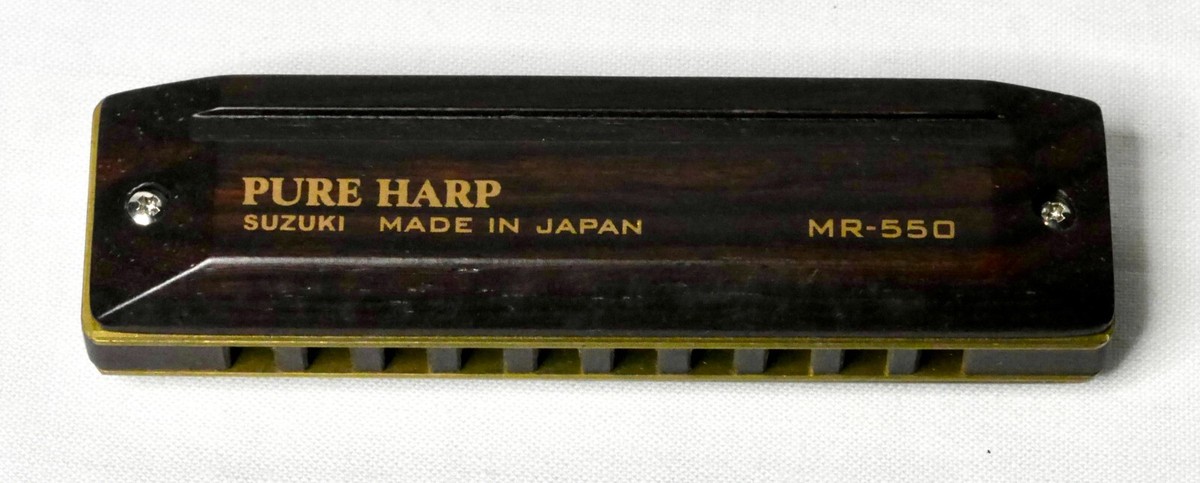 SUZUKI スズキ 10穴ハーモニカ PURE HARP MR-550 High-G調 PURE HARP