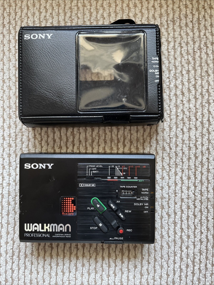 Sony Walkman WMD3 Professional Stereo Cassette Recorder - Black | eBay