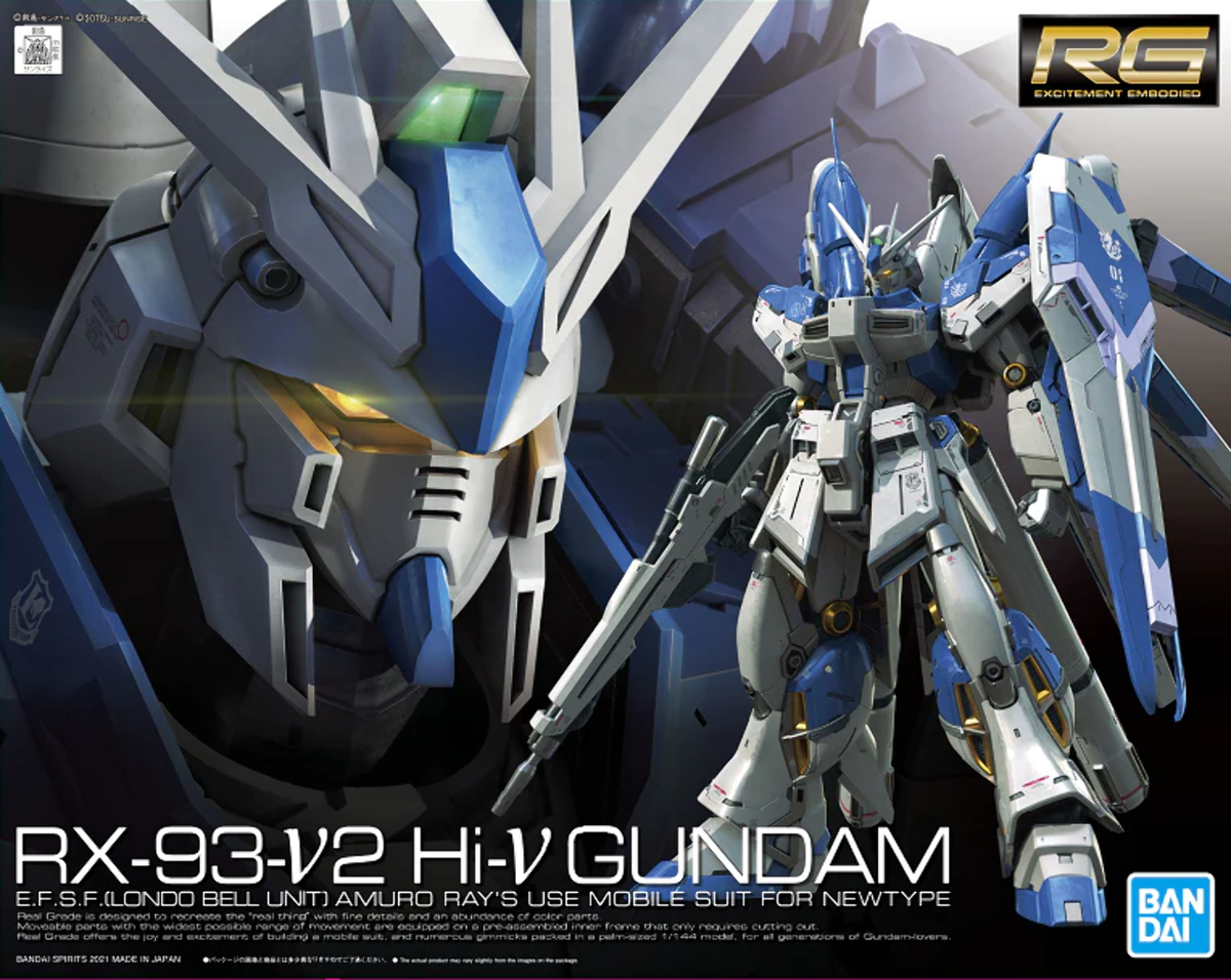 Bandai 1/144 RG #36 RX-93-ν2 Hi Nu Gundam 5061915 | eBay