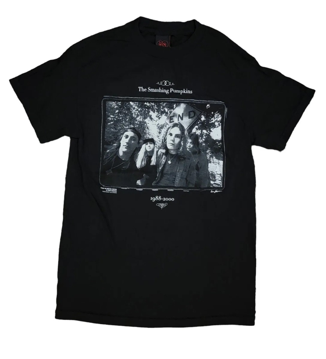 Vintage The Smashing Pumpkins 1988-2000 End Size Small Cinder