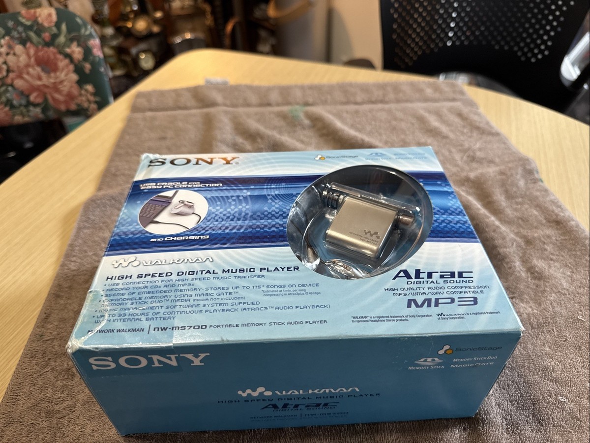 Rare Vintage 2003 Sony Walkman NW MS70D Magic Gate - Brand New | eBay