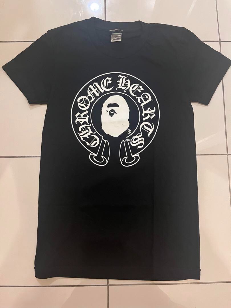 A Bathing Ape x Chrome Hearts Collaborate T-Shirt BAPE VERY RARE