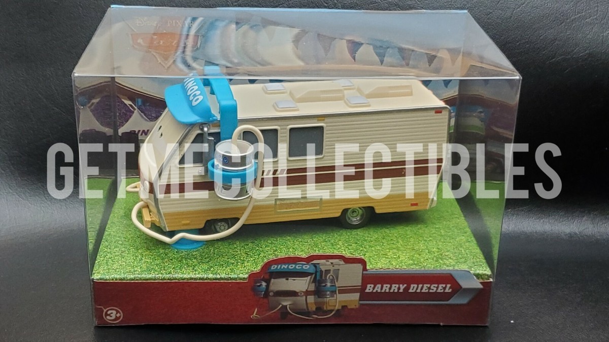 DISNEY PIXAR CARS SDCC NO WHITE BOX BARRY DIESEL RV SAVE 6% GMC | eBay
