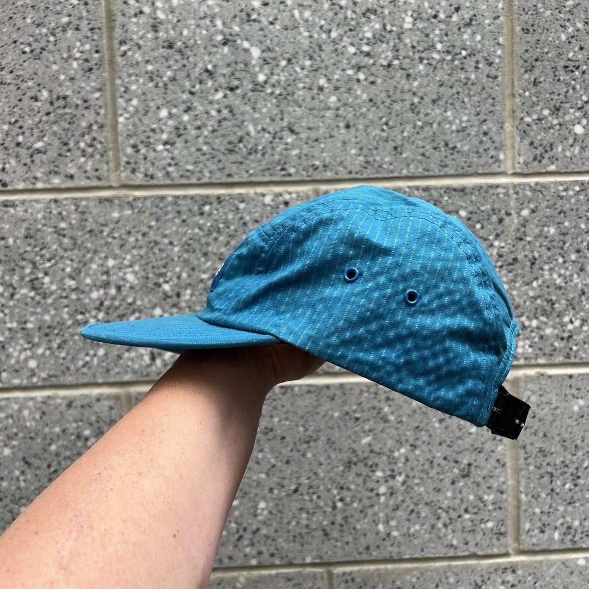 Supreme Blue Ripstop Grid Camp Cap FW'17 | eBay