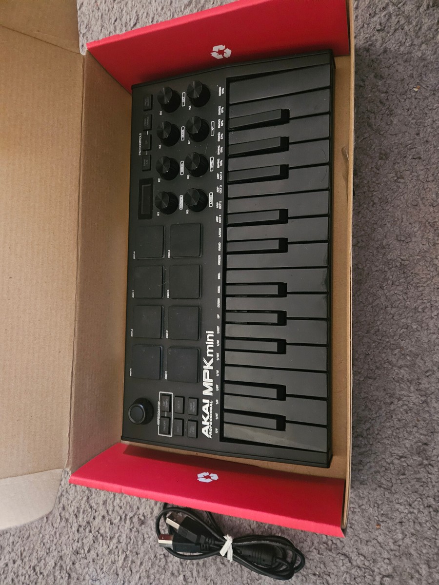 Akai MPK Mini MKII Keyboard Controller Special Edition - Black on