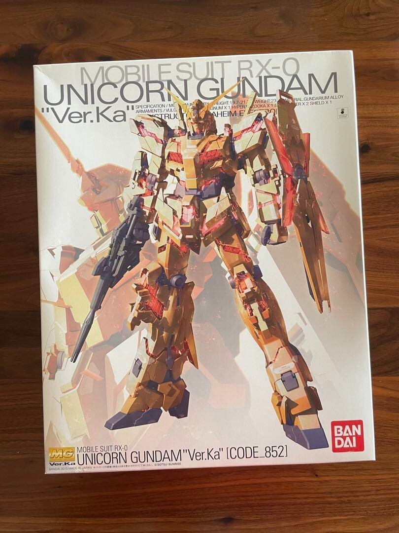 Bandai 1/100 MG RX-0 Unicorn Gundam Ver. Ka [Code 852] Hong Kong