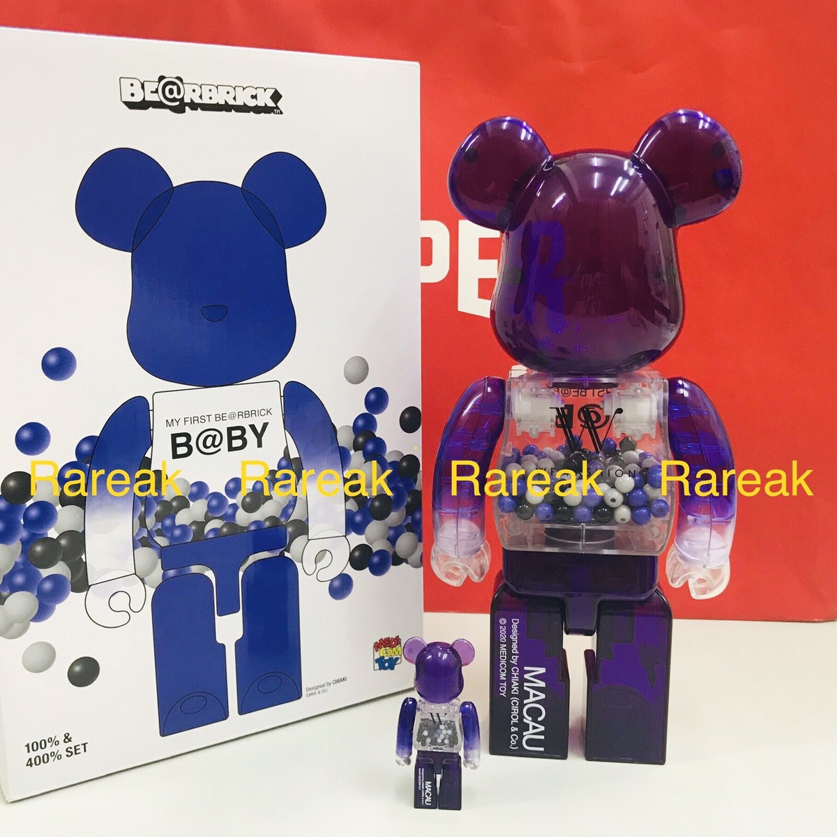 MY FIRST B@BY BE@RBRICK MACAU 2022 1000％