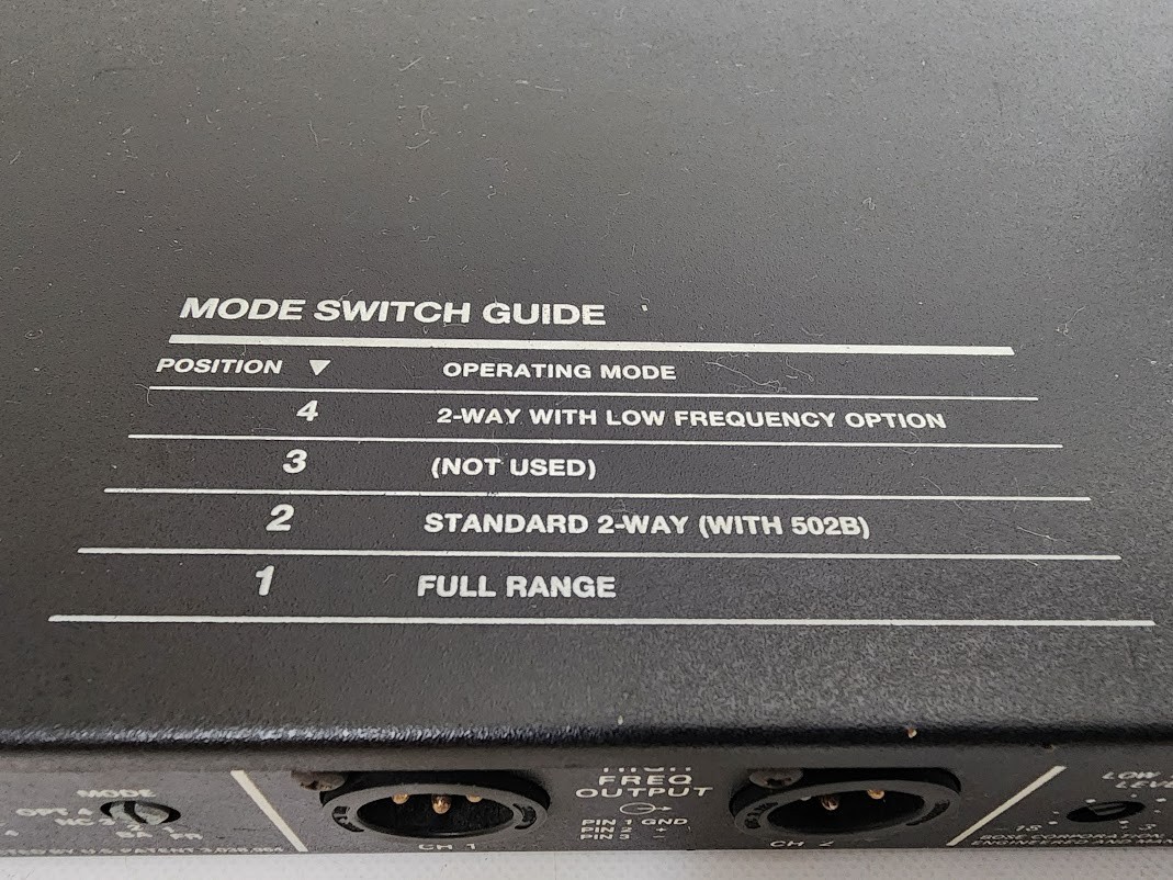 Bose 802-C II System Controller Rackmount 802CII | eBay