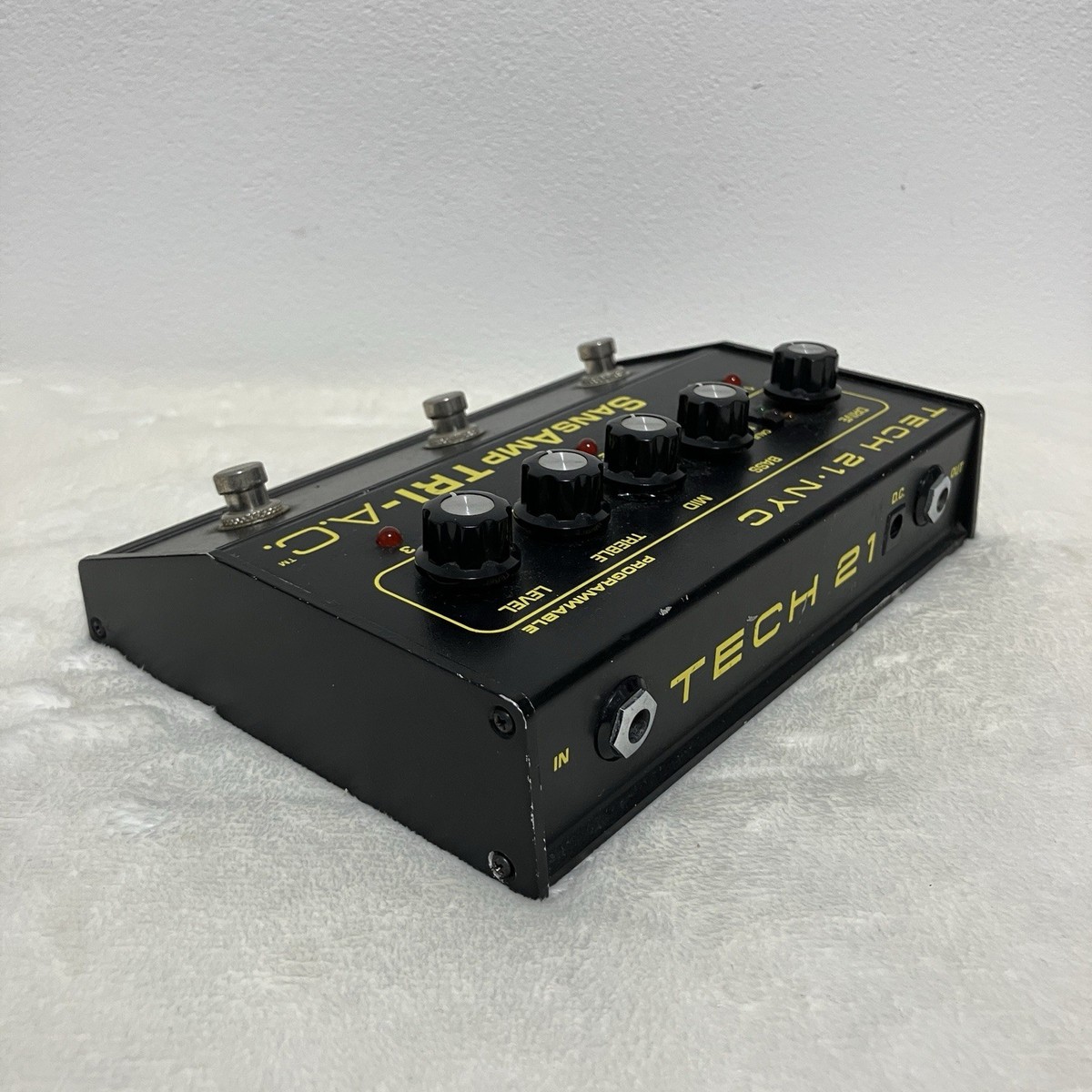 TECH21 NYC SansAmp TRI-AC TRI-A.C. Electric Guitar Effect Pedal