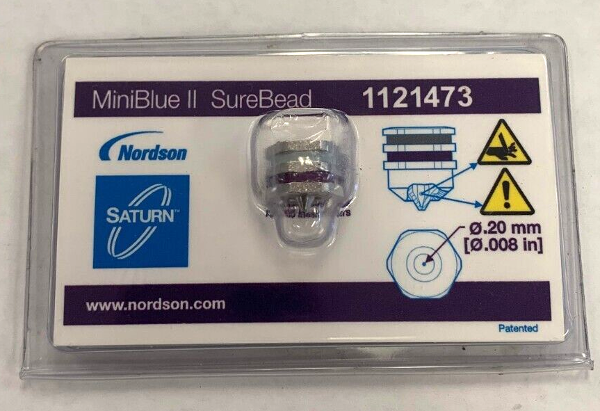 NORDSON MINIBLUE II SUREBEAD 1121473 TIP-0.20MM 0.008