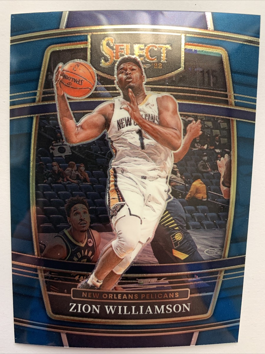 NBAカード Zion williamson RC BLUE 99シリ NBAカード Zion williamson