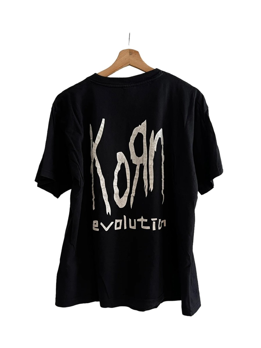 Korn ロゴ Tシャツ 黒デッドストックリミテッドエディション Korn ロゴ