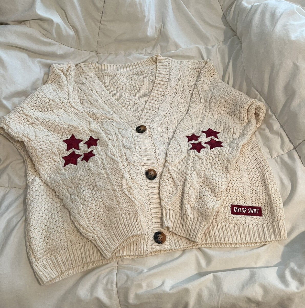 Brand New Taylor Swift Taylors Version Red Album Cardigan Size M/L