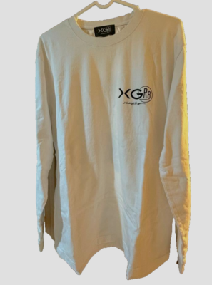 XG×GR8×KOSUKE KAWAMURA ロンT ホワイト XXL XG×GR8×KOSUKE KAWAMURA