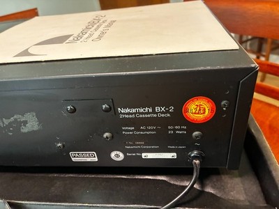Nakamichi BX-125 2ヘッドカセットデッキ Vintage NAKAMICHI BX-125 2