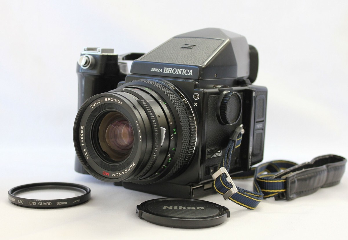 Zenza Bronica ETRS Prism Finder E 120 Back Speed Grip + Zenzanon
