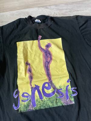 Vintage 1992 Genesis World Tour Band T-shirt Mens XL Single Stitch