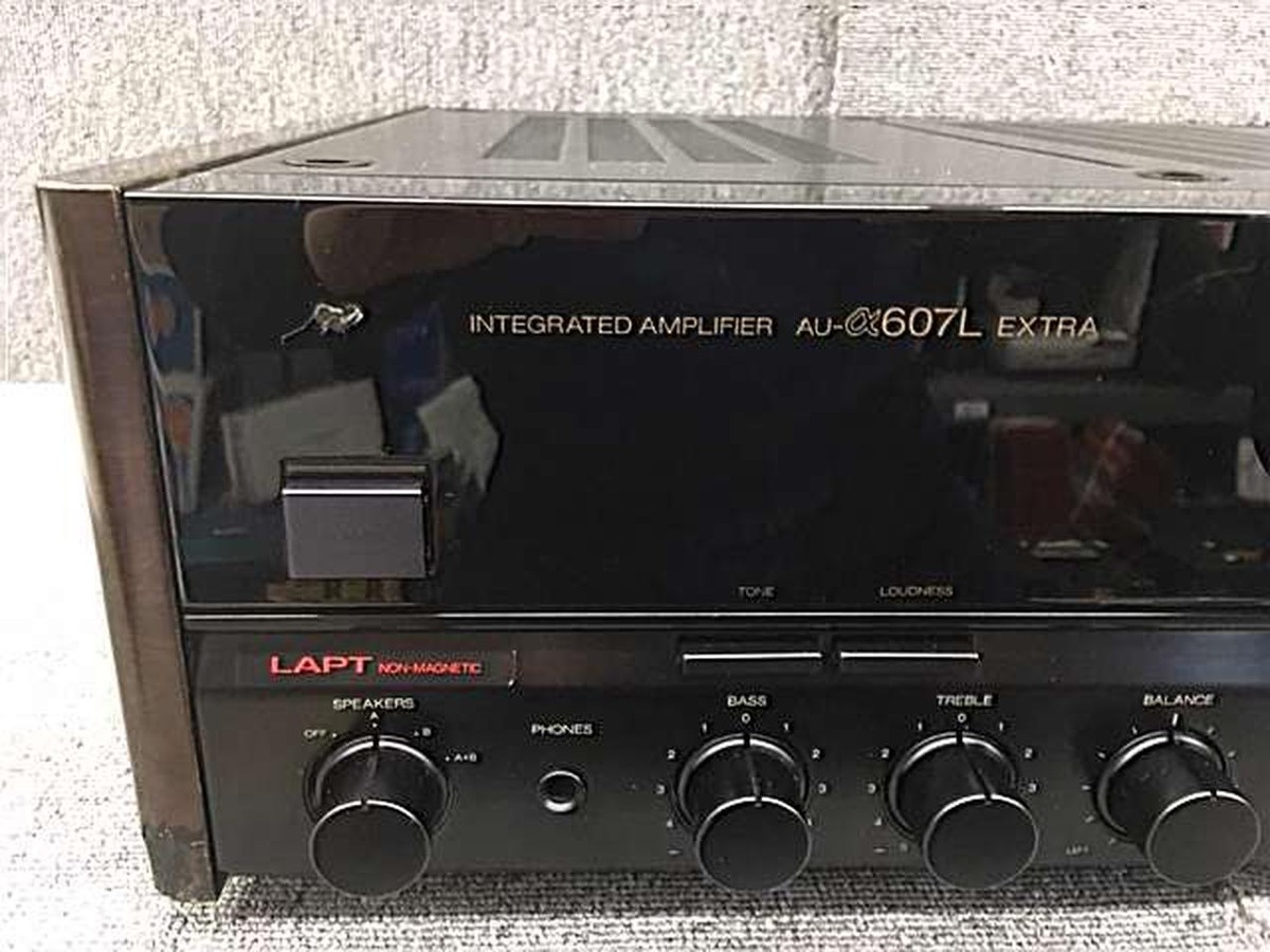 本物の音楽を楽しみたいなら SANSUI AU-α607 EXTRA 整備済 本物の音楽