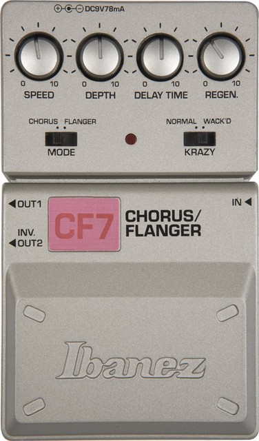 Ibanez CF7 Flanger Guitar Effect Pedal for sale online | eBay