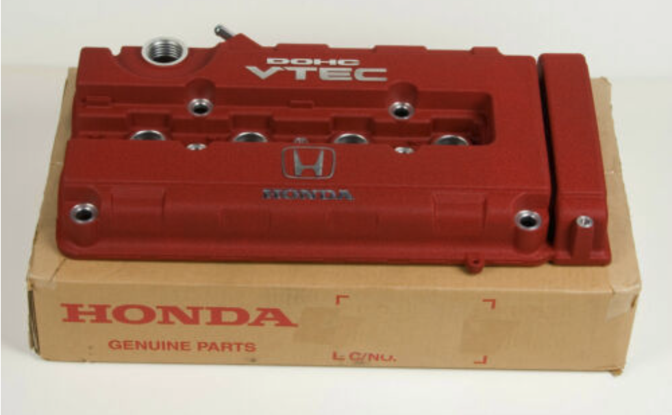 Honda Genuine B18C B16B Integra Type R DC2 Red Valve Cover 12310