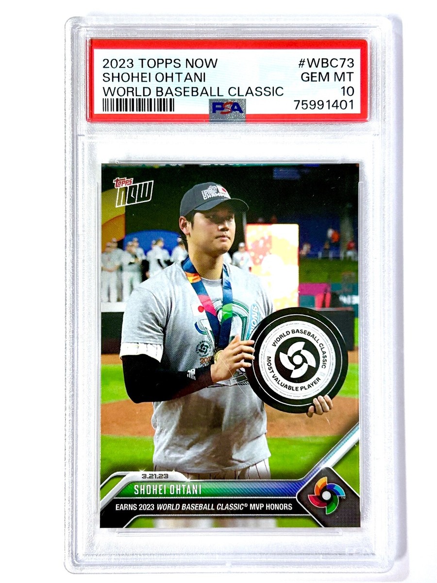 大谷翔平&ベーブルース コラボカード #MOW1 PSA鑑定済(10点満点) 大谷翔平