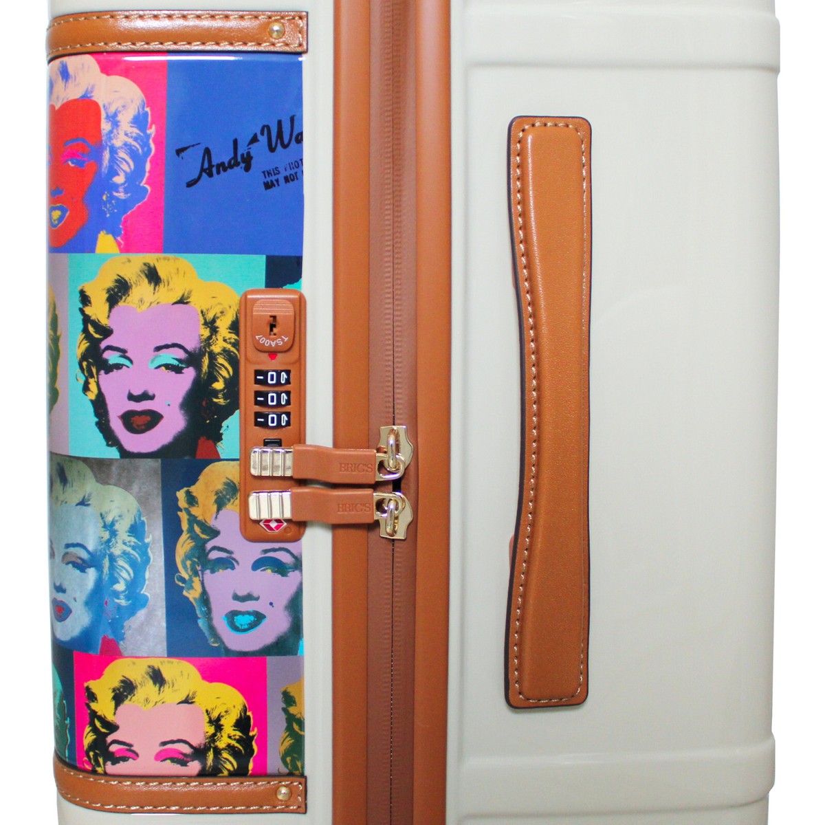 BRIC'S BELLAGIO Andy Warhol hardside spinner trunck suitcase M 28