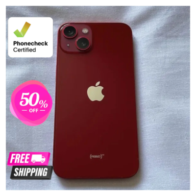 Apple iPhone 13 Pink/Red 128GB 512GB AT&T Unlocked Verizon Good