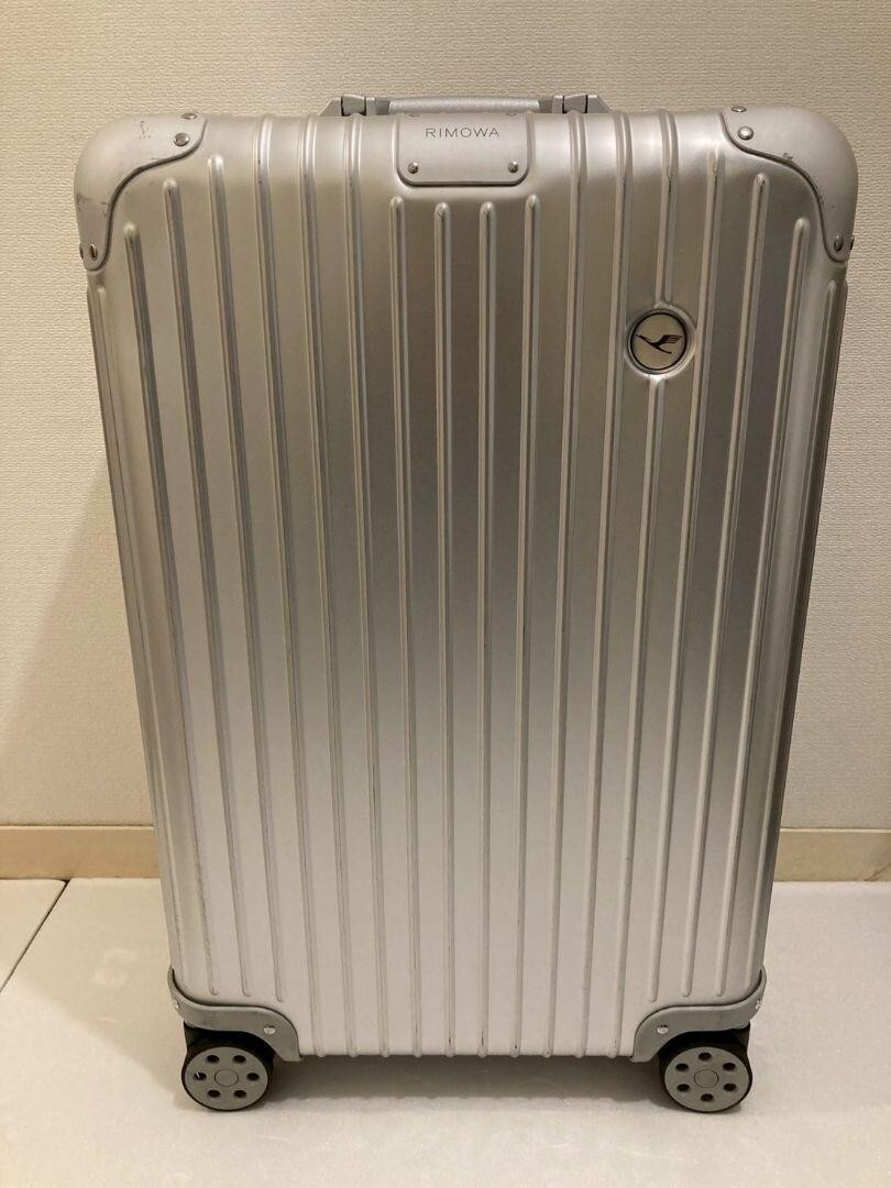 Rimowa Lufthansa Original Check-in M 60L Silver 4-wheels Carry