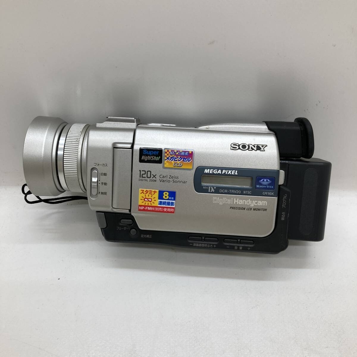 豪華セット】SONY DCR-TRV20 ビデオカメラ MiniDV対応 【公式通販】